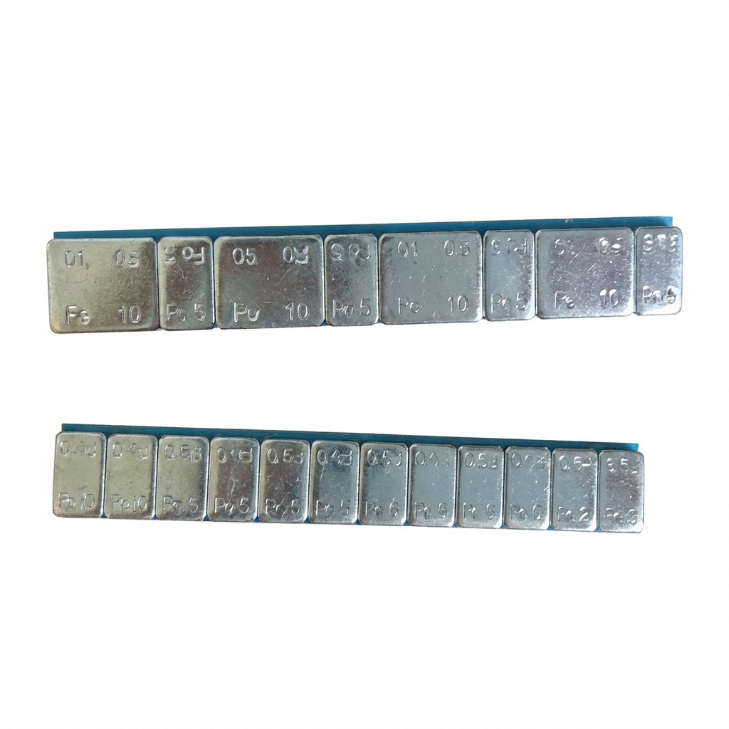 Fe Adhesive Wheel Weight Zinc Plated