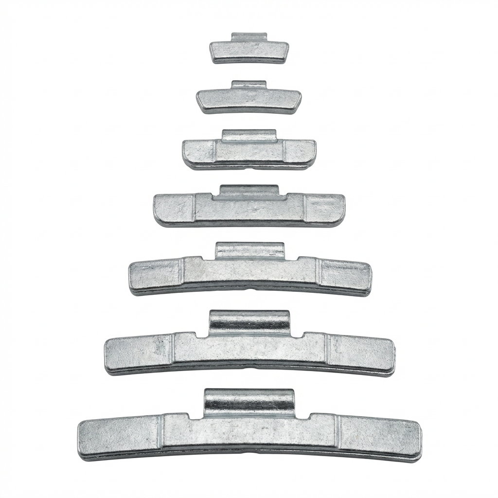 Zn Clip-on Wheel Weight Steel Rim (Uncoated)