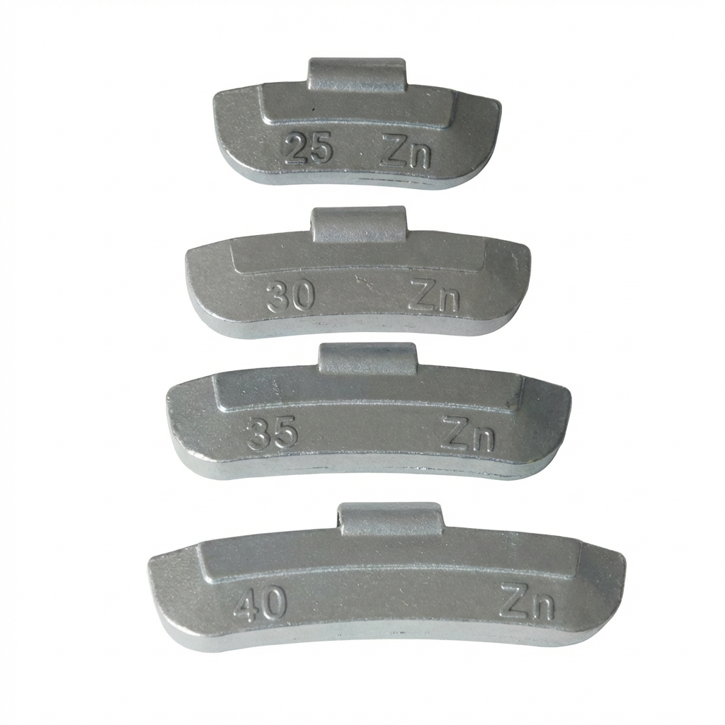 Zn Clip-on Wheel Weight Steel Rim (Coated)