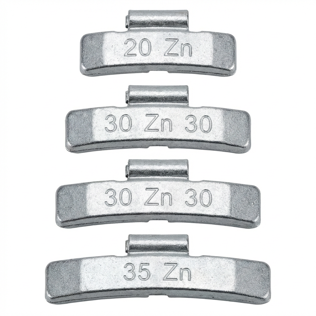 Zn Clip-on Wheel Weight Steel Rim (Uncoated) B